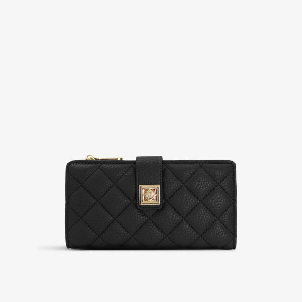 

Стеганый кошелек Klinton из искусственной кожи Dune, черный