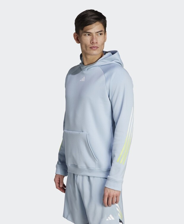 

Худи с капюшоном adidas Performance, светло-синий