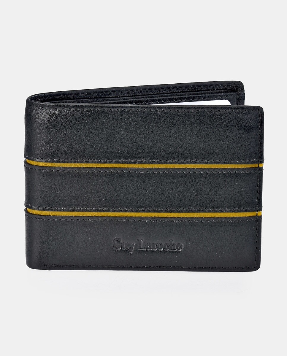 

Черный мужской кошелек в американском стиле Guy Laroche Guy Laroche, черный
