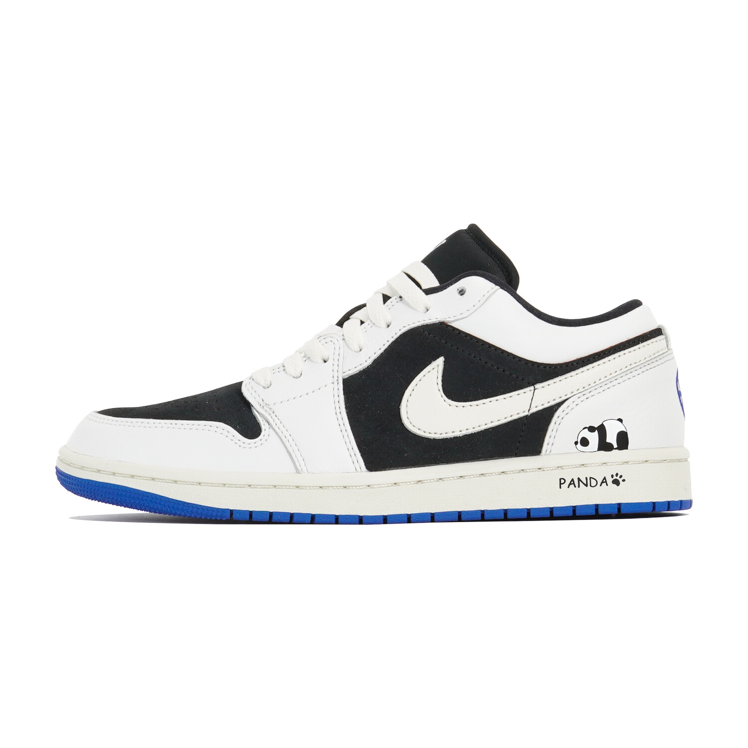 

Кроссовки Air Jordan 1 Vintage Basketball Shoes Men Low-top Black, белый