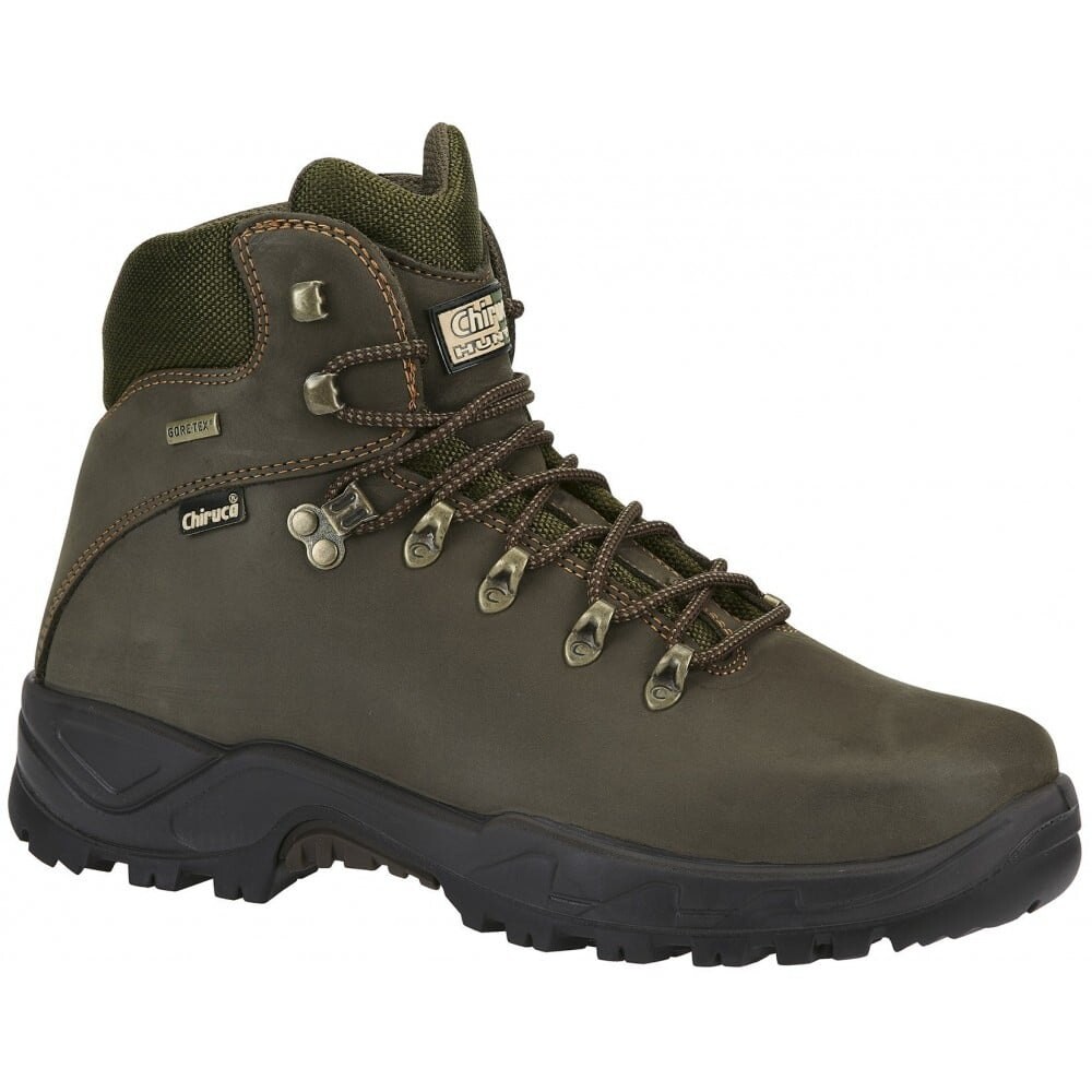 

Туристические ботинки Chiruca Teckel 01 Gore-Tex, зеленый