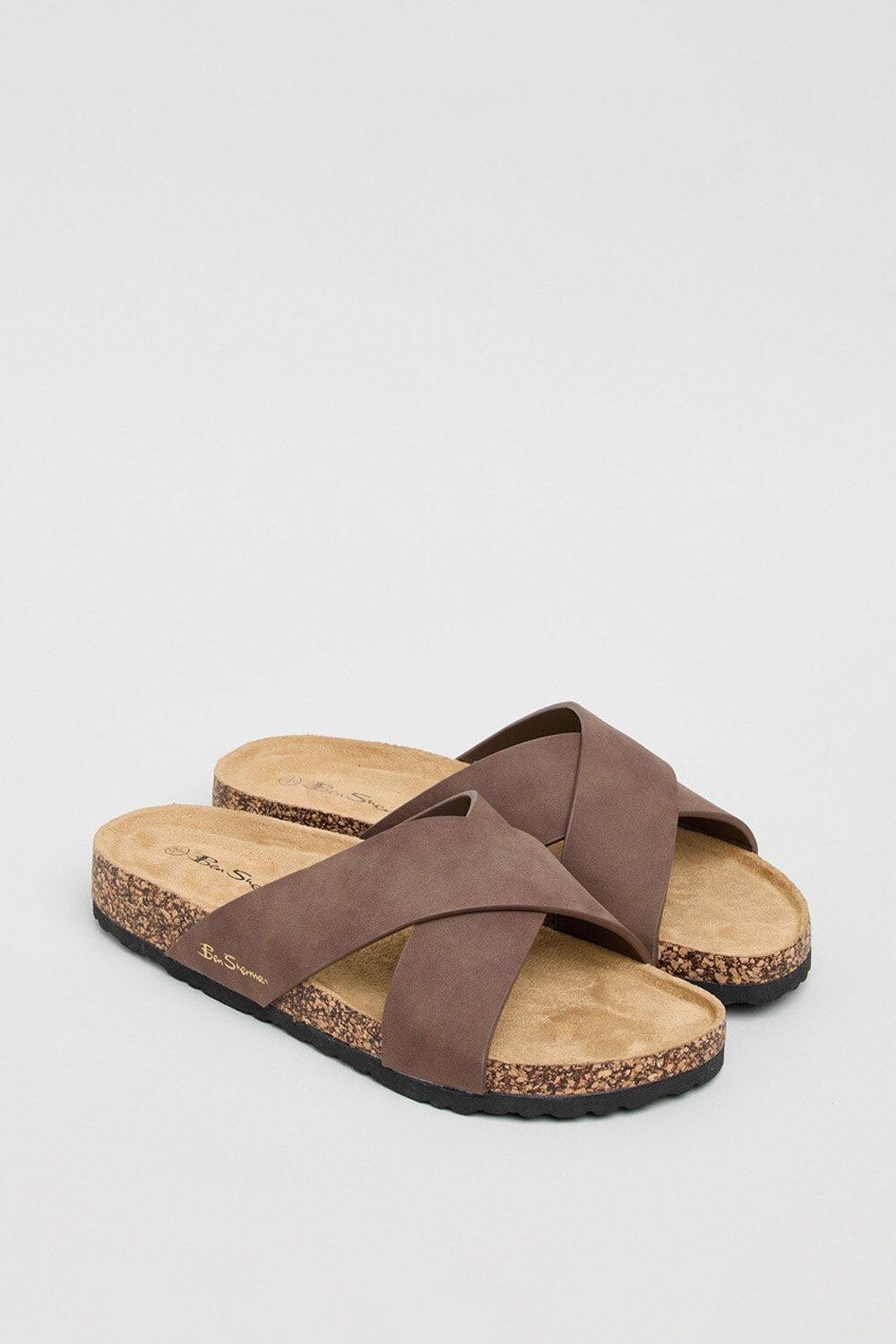 

Сандалии Hayling Crossover Debenhams, коричневый