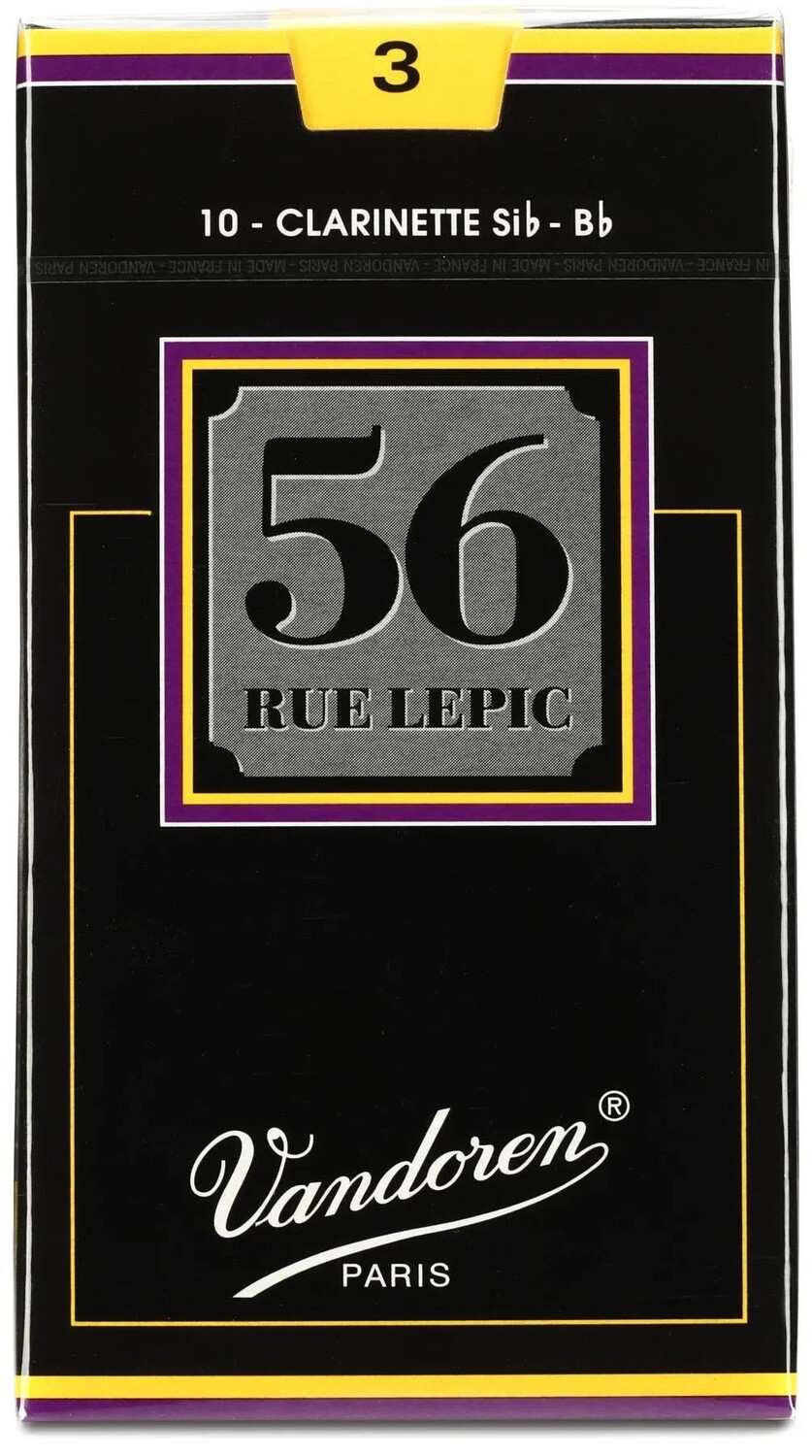 

Трость для кларнета Vandoren CR503 56 Rue Lepic Bb — 3,0 (10 шт.)