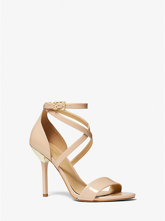 

Сандалии Astrid из лакированной кожи Michael Kors, красный