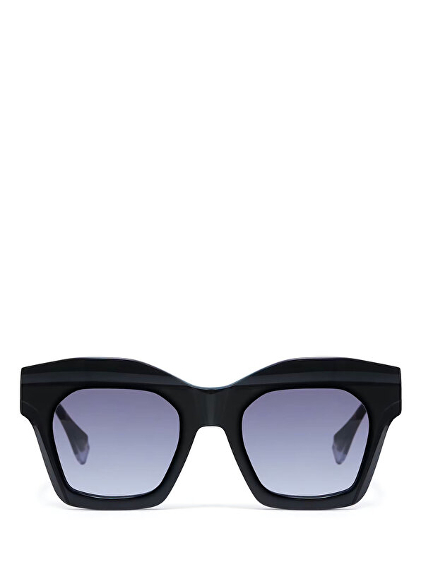 цена Черные прямоугольные женские солнцезащитные очки glaze 6839 1 Gigi Studios