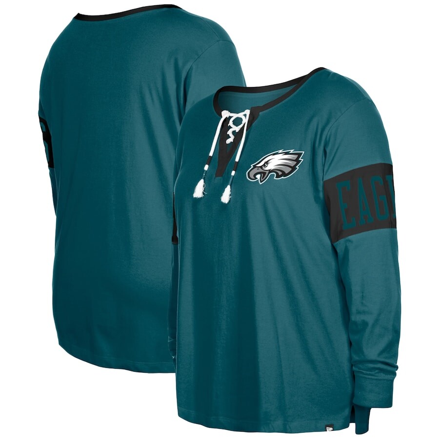 

Футболка с длинным рукавом New Era Philadelphia Eagles, зеленый