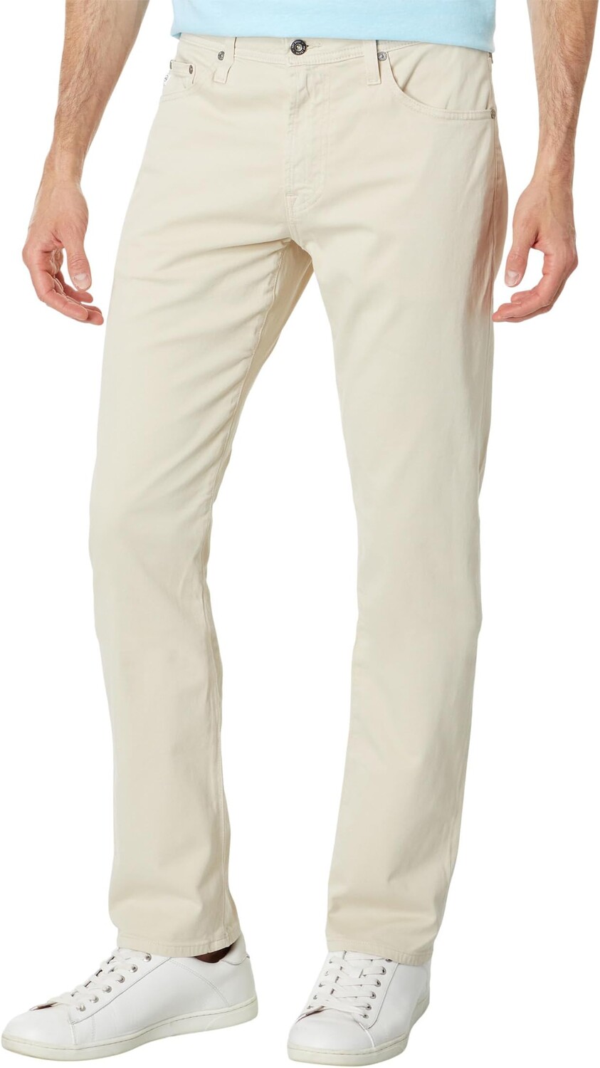 

Узкие брюки из твила прямого кроя Everett AG Jeans, цвет Dried Spring