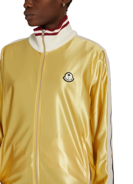 

8 Moncler Palm Angels — толстовка на молнии Moncler Genius, золотой
