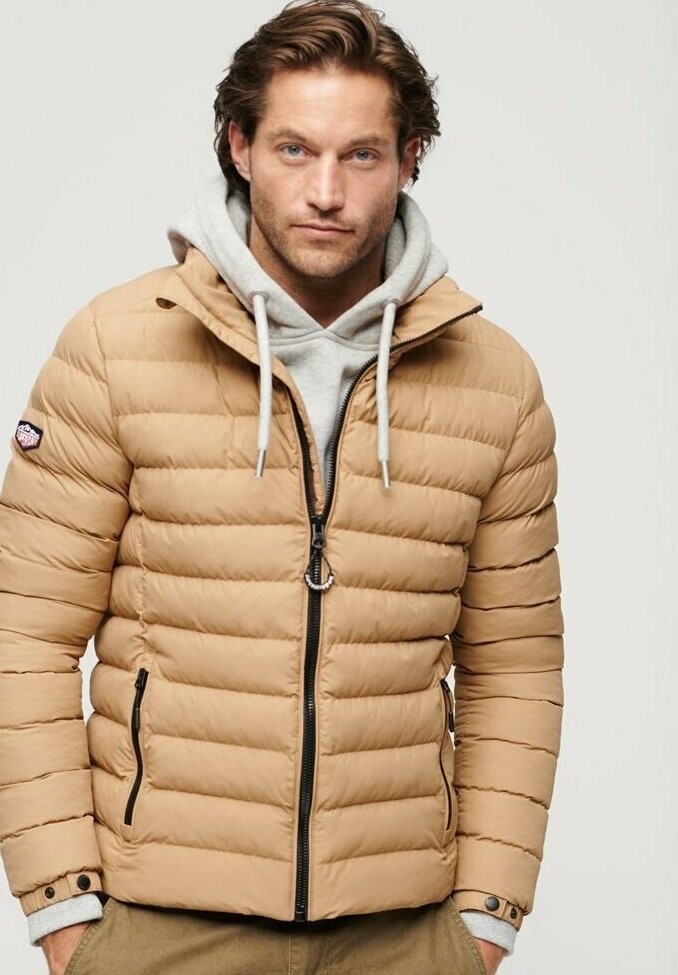 

Куртка Superdry FUJI EMBROIDERED, цвет woodsmoke brown