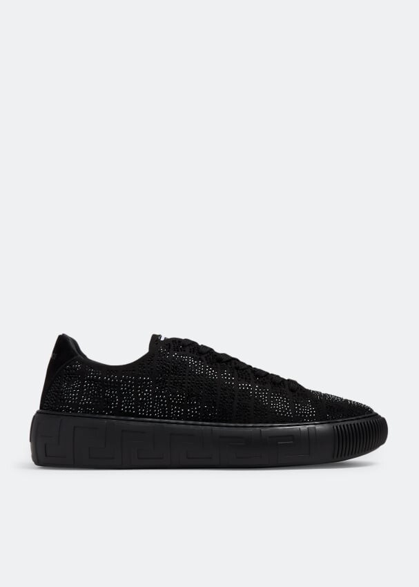 

Кроссовки Versace Greca, черный