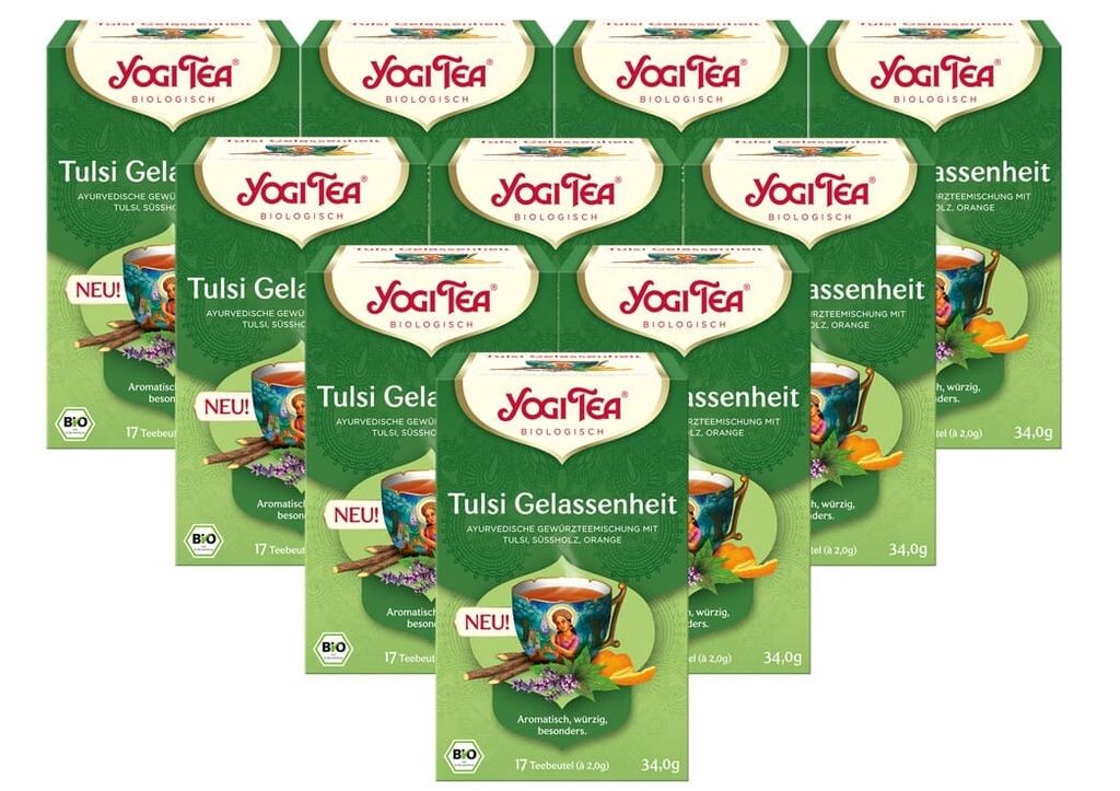 

10 xYOGI ЧАЯ Тулси Серенити | 10 х 34 г Yogi Tea