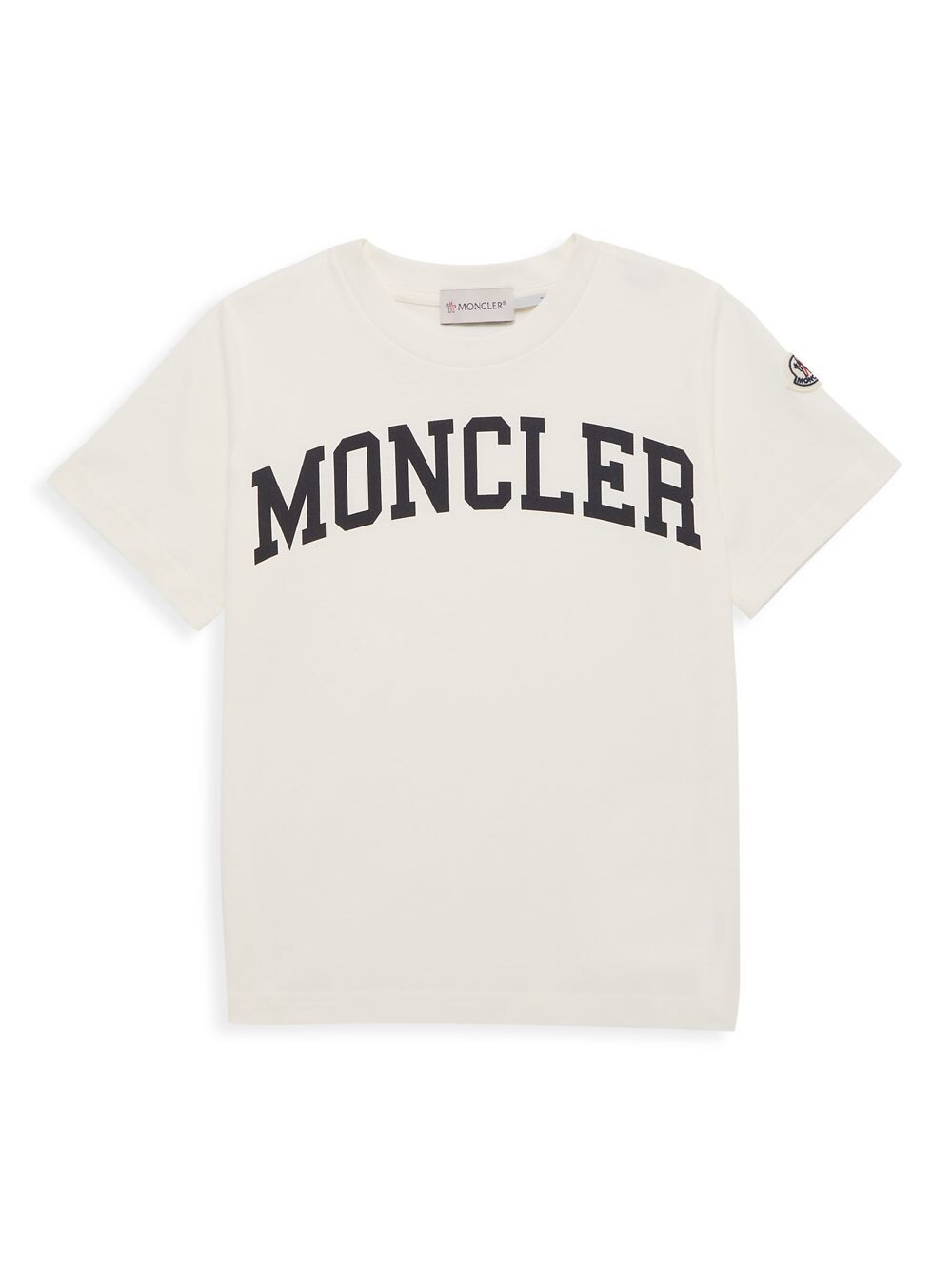 

Футболка с круглым вырезом и логотипом Little Boy's & Boy's Moncler