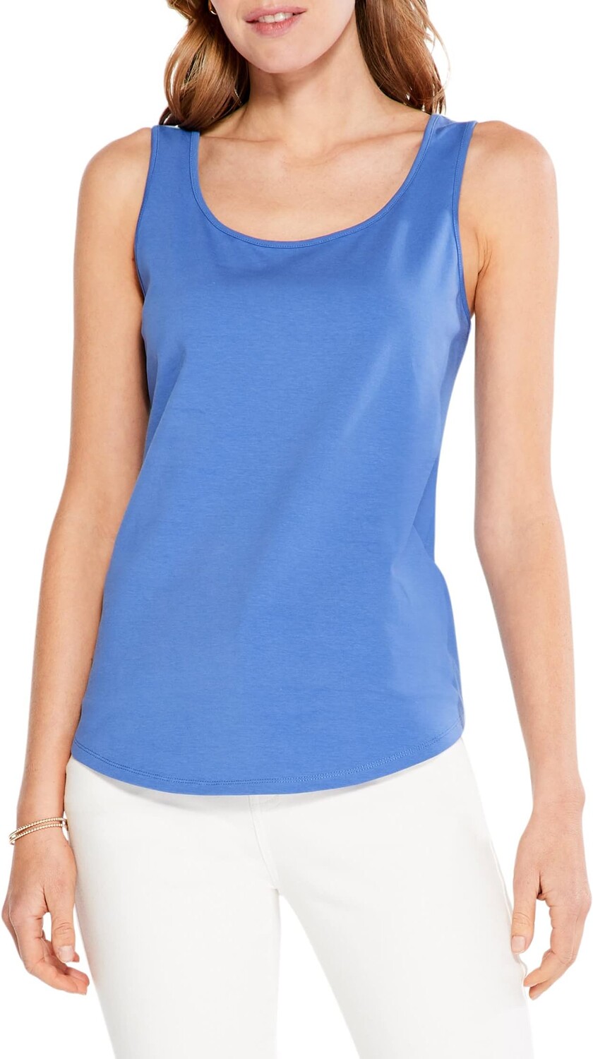 

Майка Shirt Tail Perfect Tank NIC+ZOE, цвет Gulf