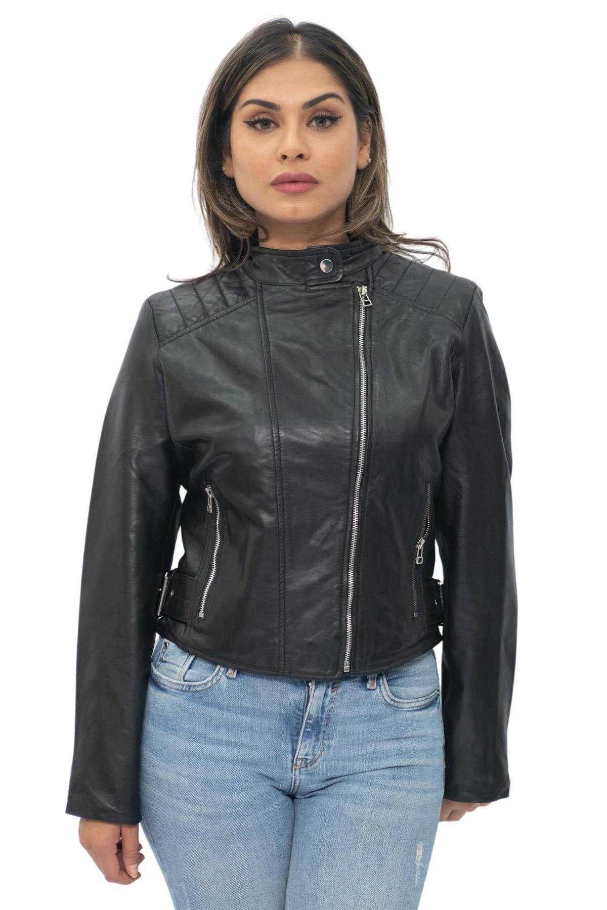 цена Кожаная косуха-Celaya Infinity Leather, черный