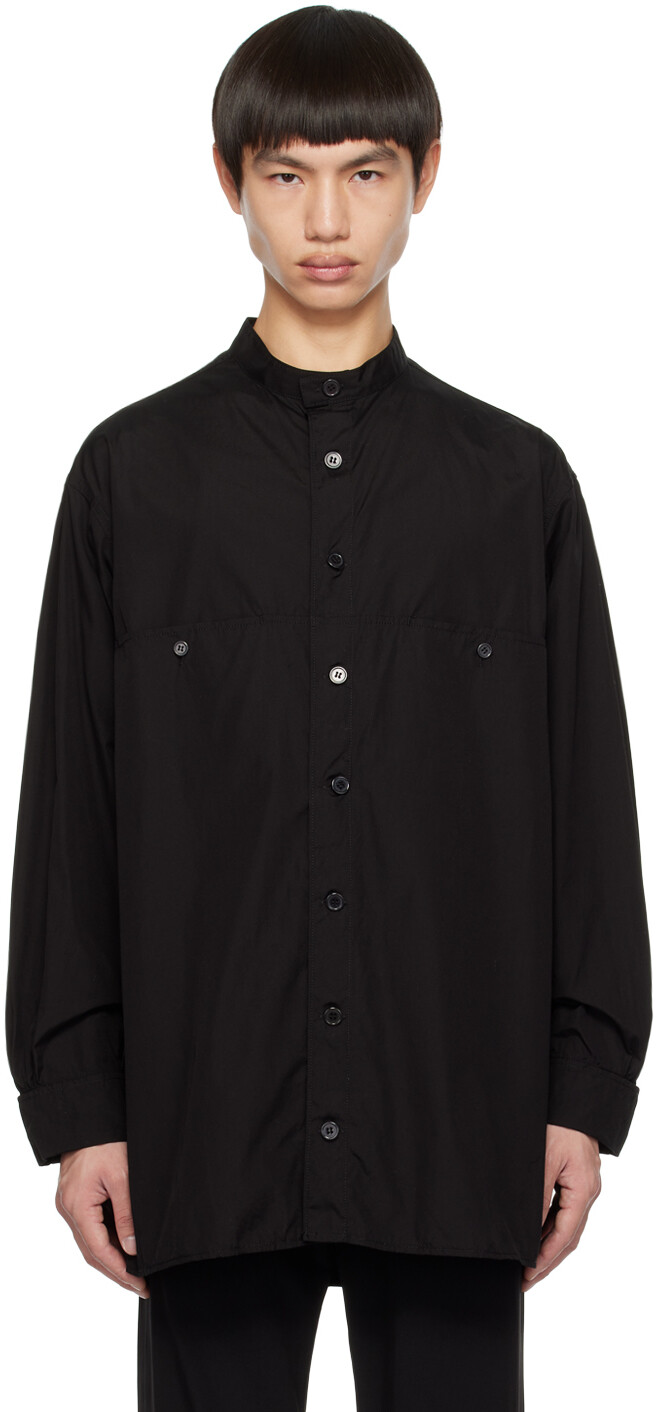 

Черная рубашка на пуговицах Yohji Yamamoto