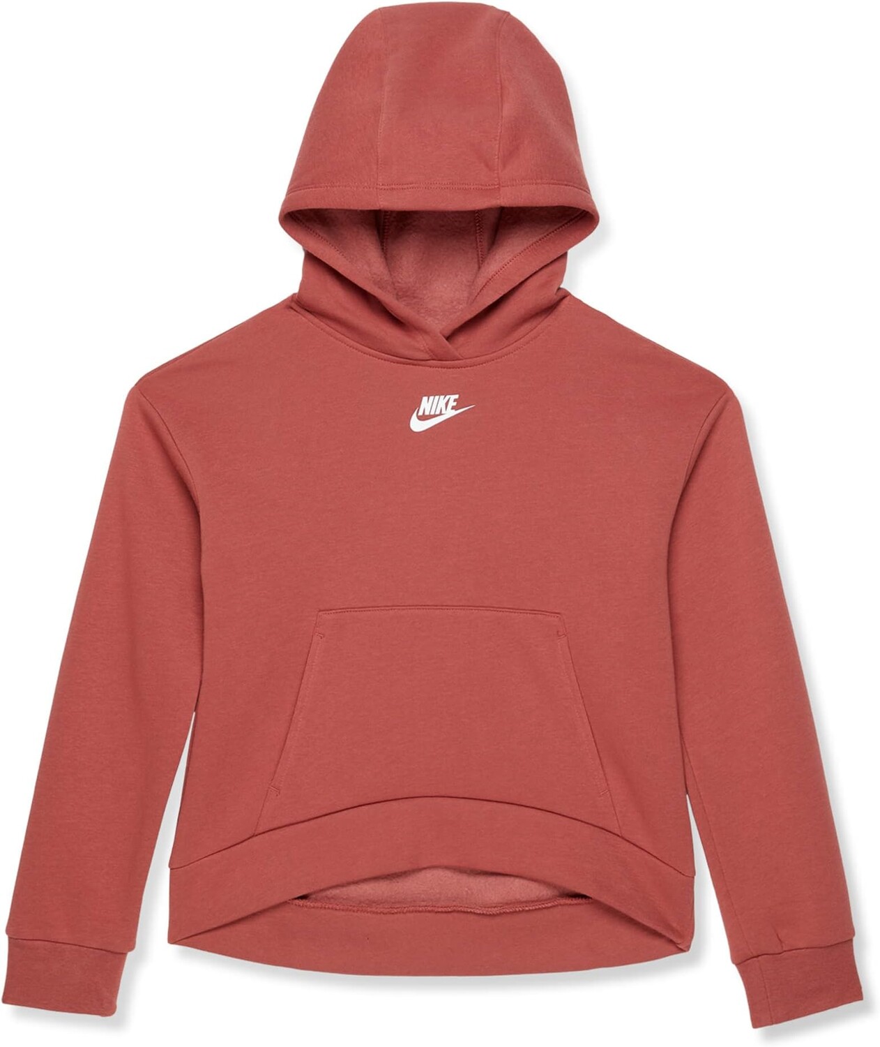 

Худи Nike NSW HBR Club Fleece Hoodie, цвет Canyon Rust/White