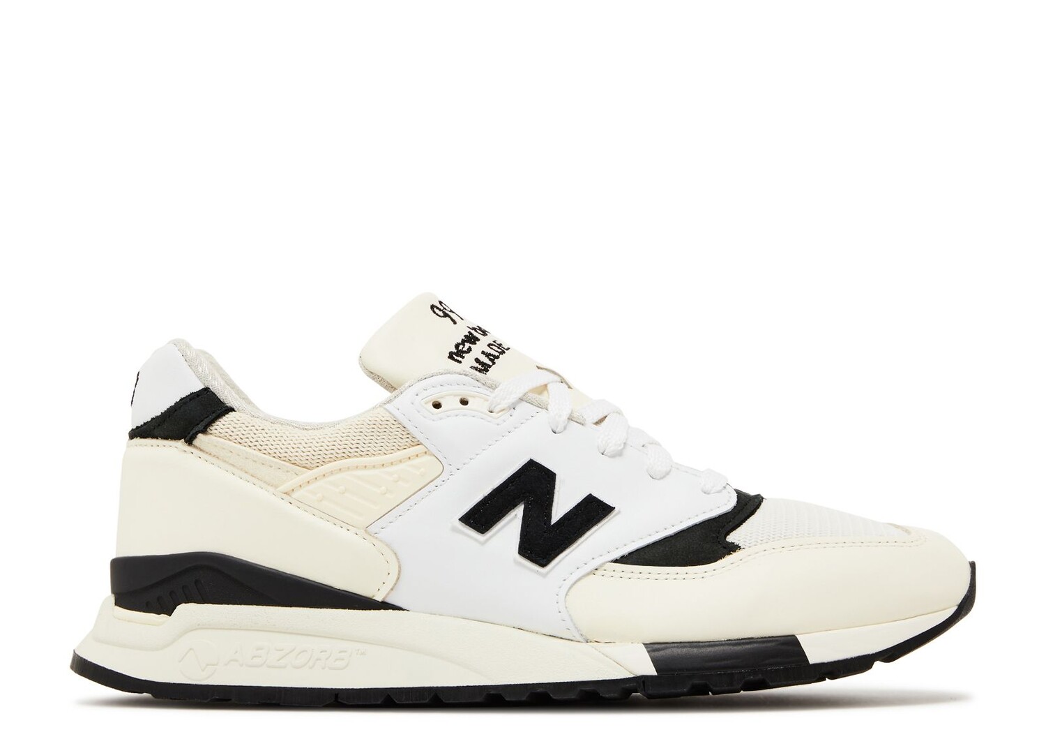 

Кроссовки New Balance Teddy Santis X 998 Made In Usa 'White Black', белый