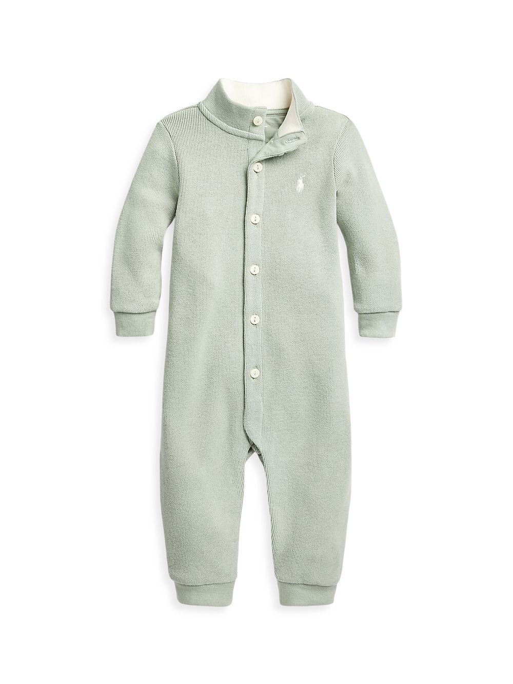 

Вязаный комбинезон для мальчика Polo Ralph Lauren, зеленый