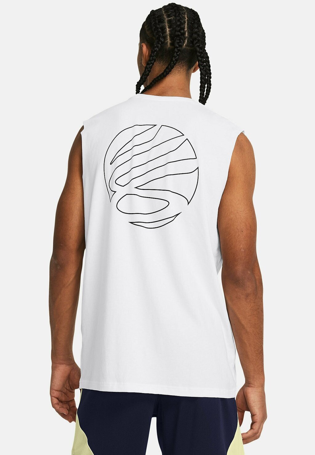 

Топ GRAPHIC CURRY SLVS Under Armour, цвет white (100)