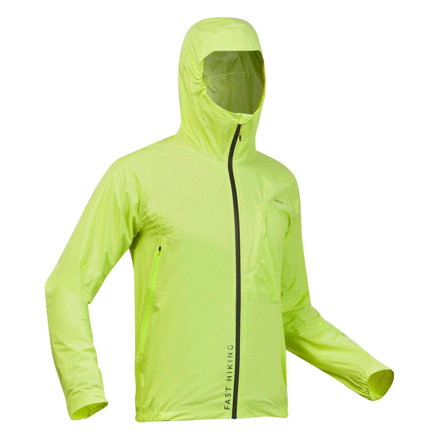 

Сверхлегкая водонепроницаемая куртка для быстрого похода Decathlon Fh 500 Quechua, серебро