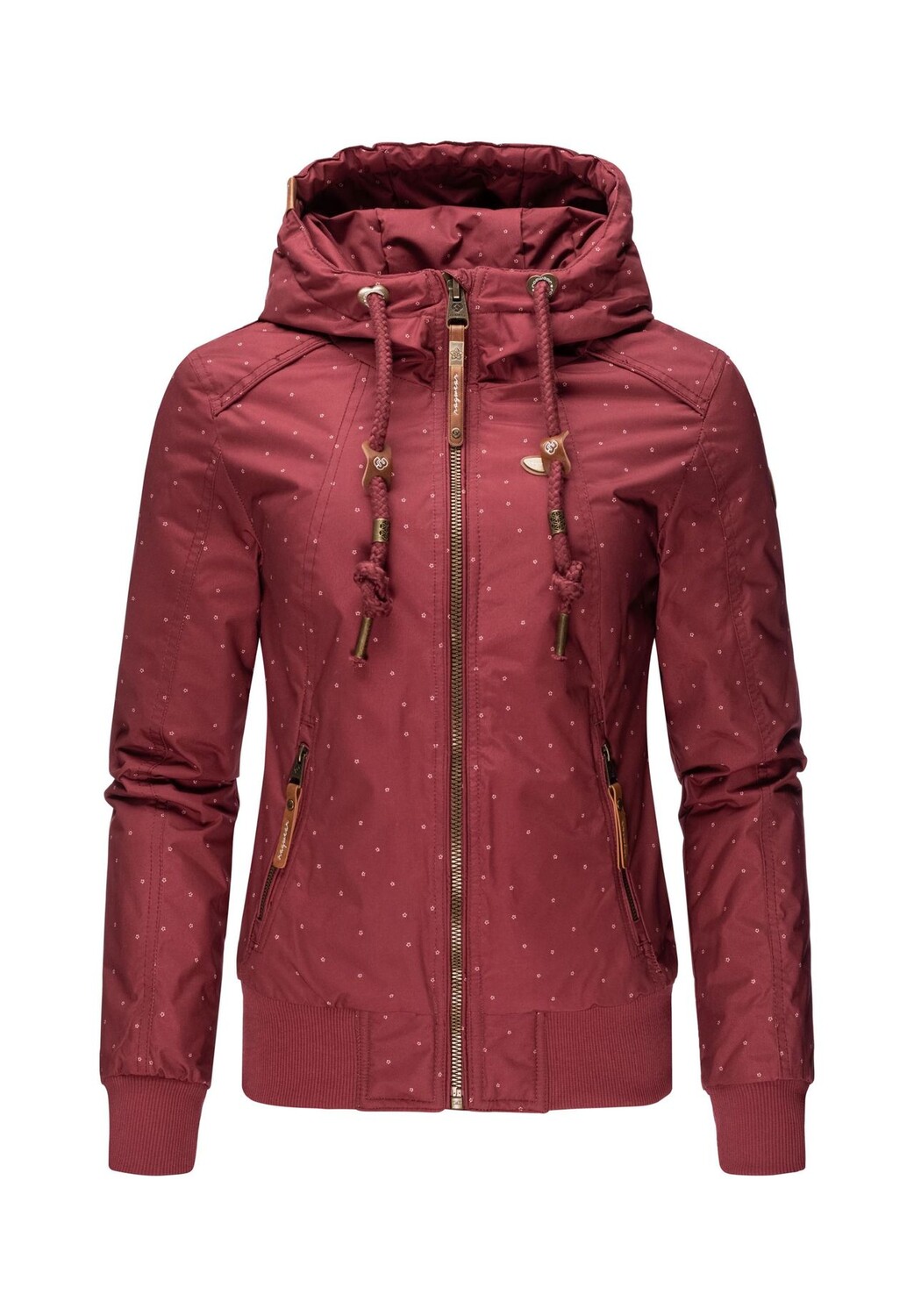 

Зимняя куртка Druna Print Winter Ragweartm, цвет Wine Red