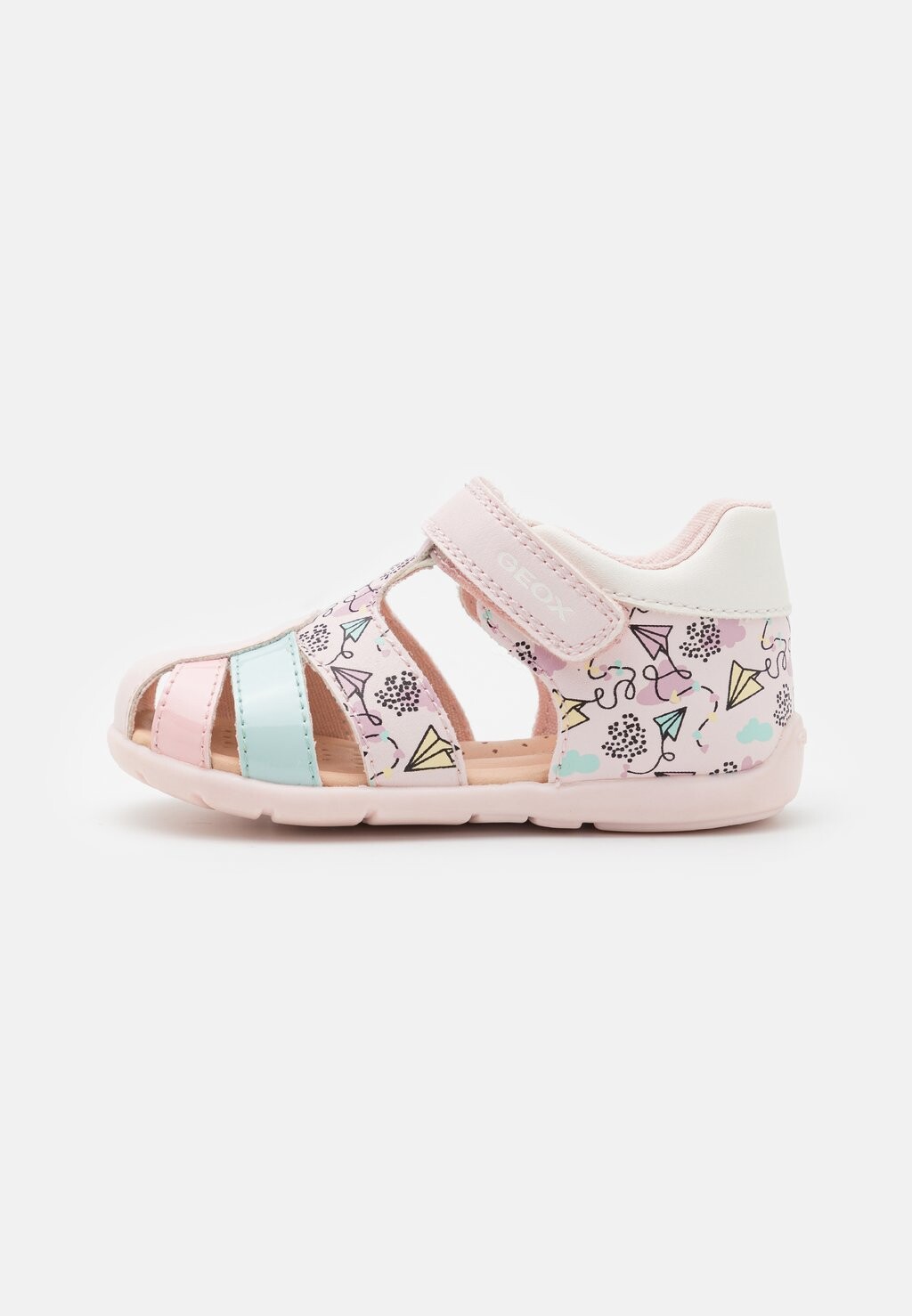

Сандалии ELTHAN GIRL Geox, цвет pink/multicolor