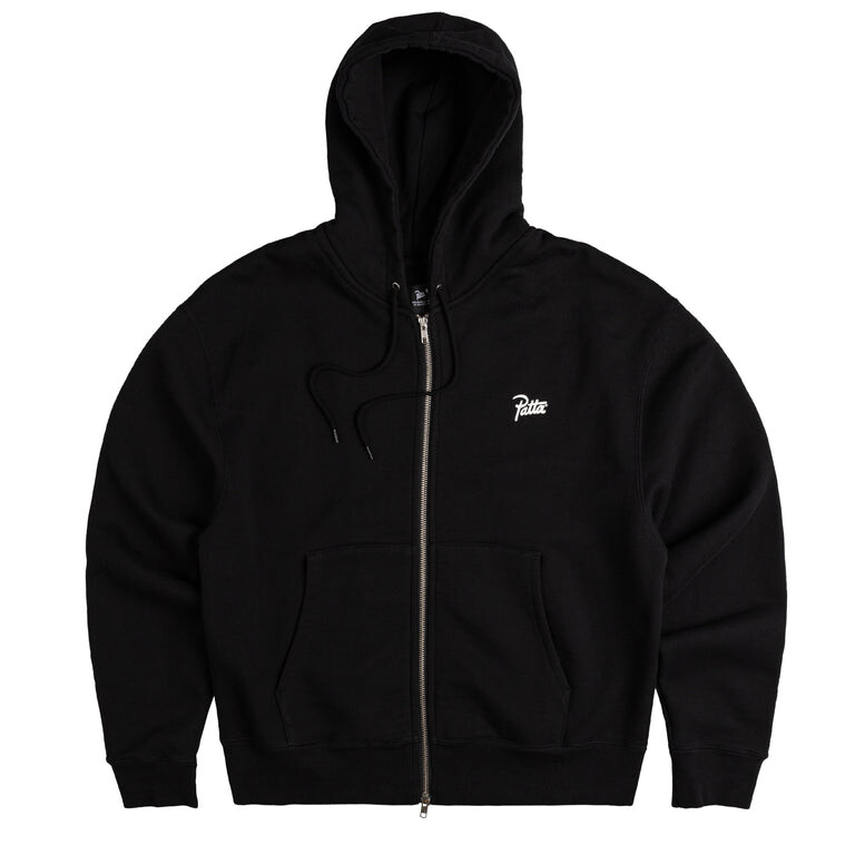 

Свитер Classic Zip Up Hooded Sweater Patta, черный