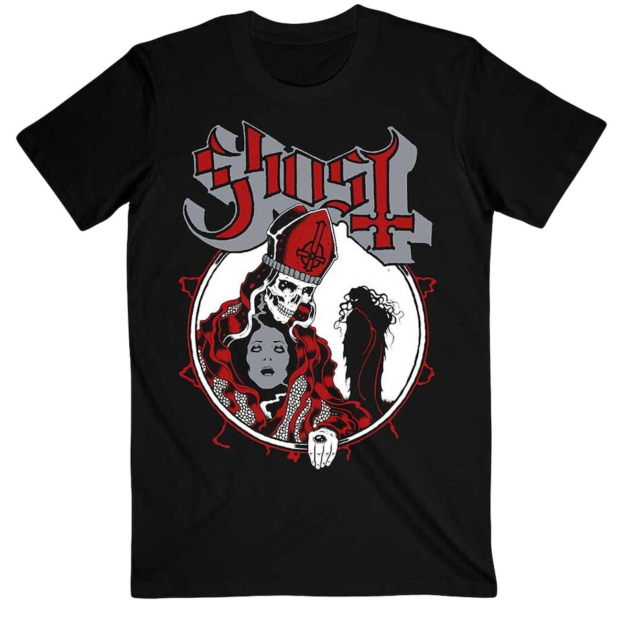 

Футболка с коротким рукавом Rock Off Ghost, черный