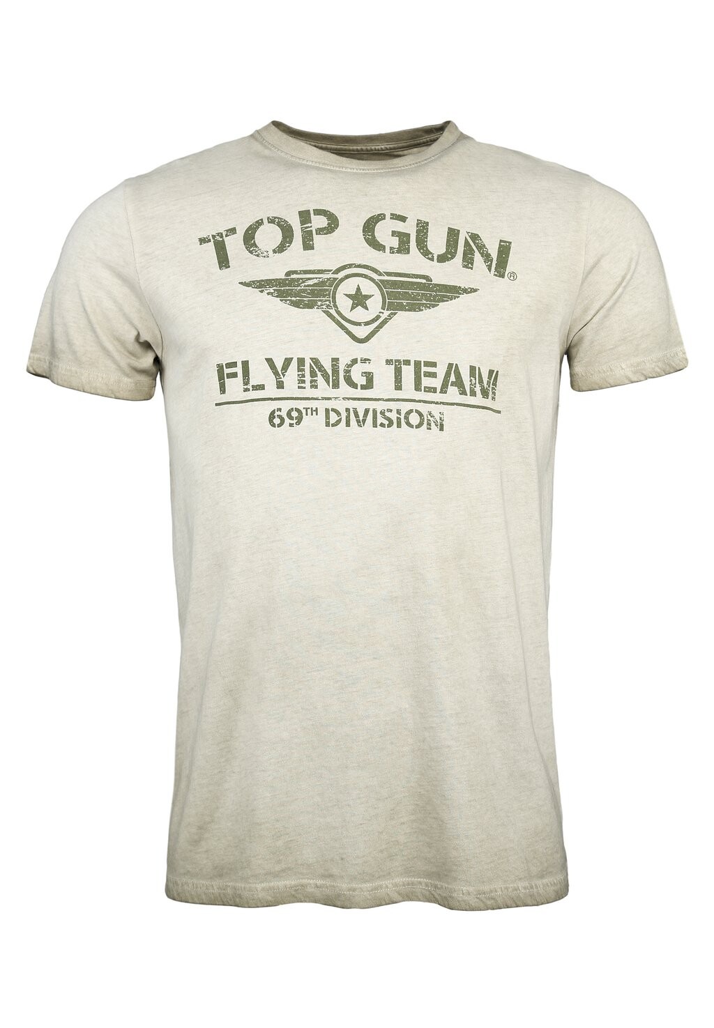 

Футболка с принтом TOP GUN, оливковый