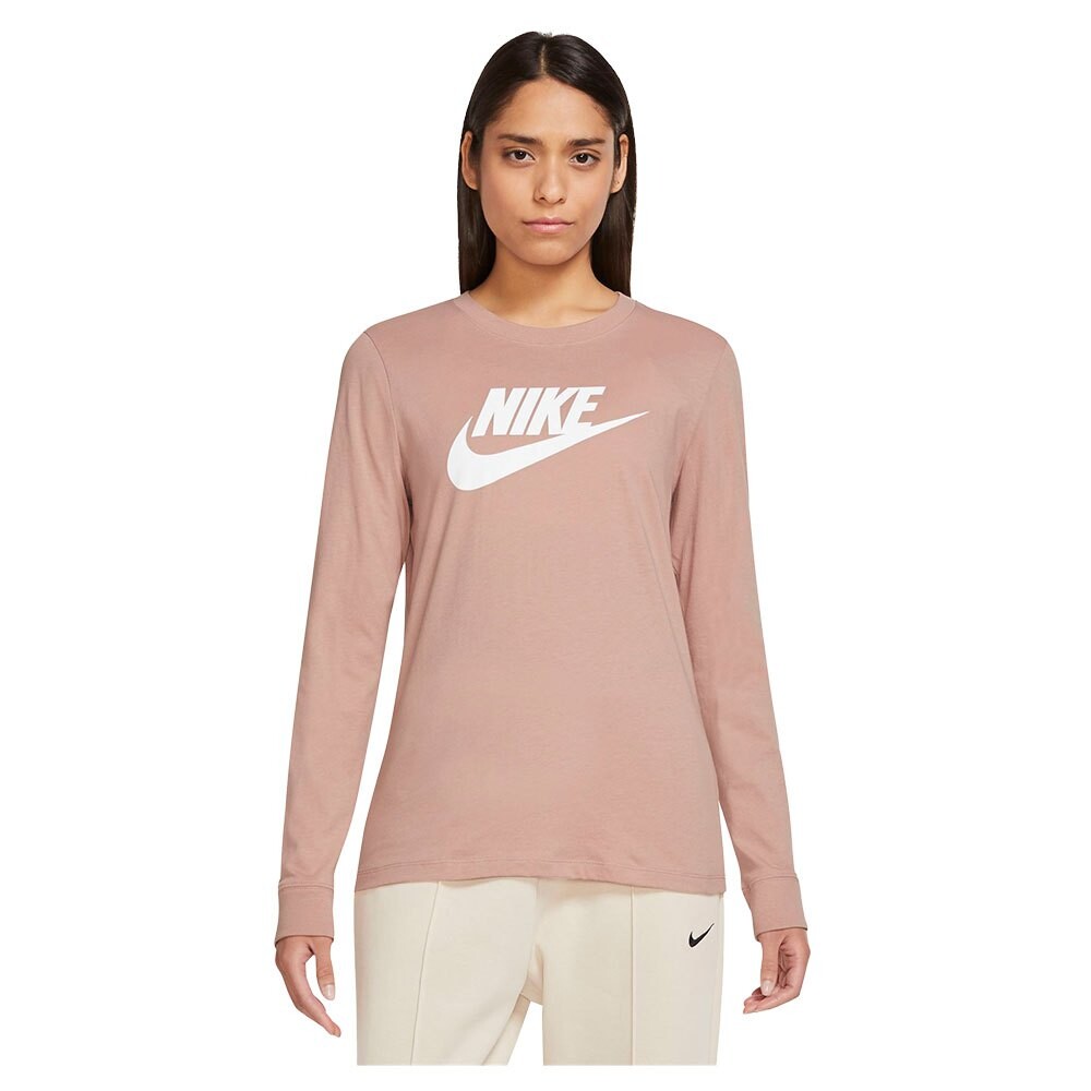 

Футболка с длинным рукавом Nike Sportswear Essential Icon, розовый