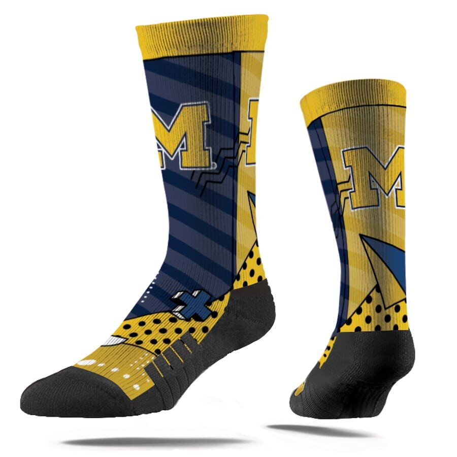 

Носки Strideline Michigan Wolverines