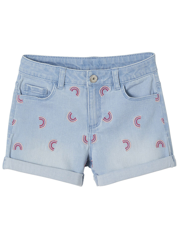 

Шорты vertbaudet Jeans Short, светло синий