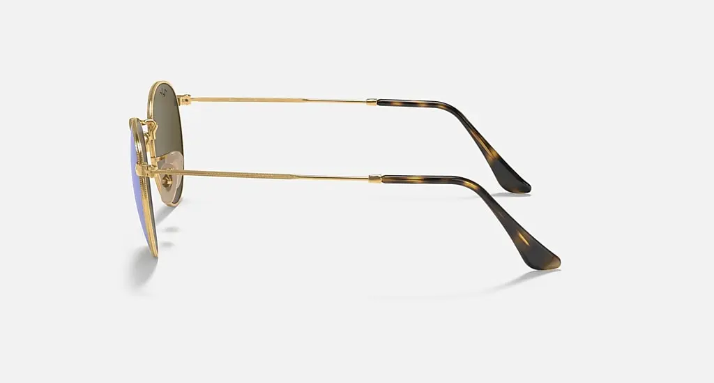 

Солнцезащитные очки Ray-Ban ROUND FLAT LENSES, синий градиент