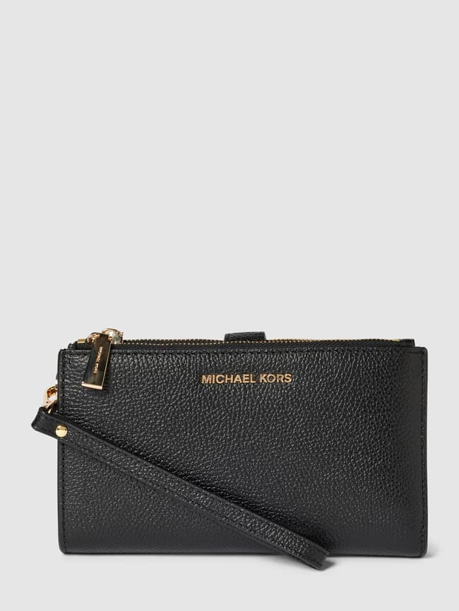 

Кошелек из натуральной кожи модель Jet Set MICHAEL Michael Kors, черный