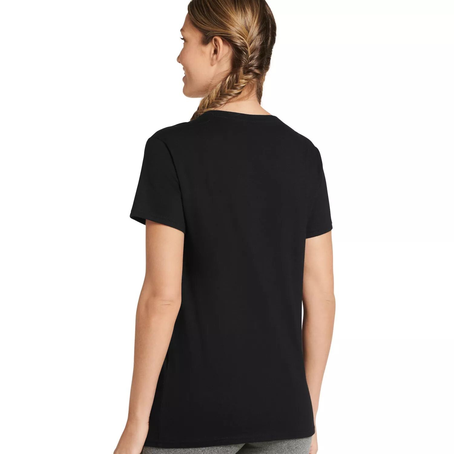

Комплект из двух хлопковых футболок с круглым вырезом Women's Jockey 3701 Jockey, черный
