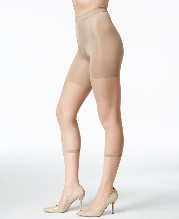 женские повседневные носки с подушечкой до щиколотки 6 пар также доступны в расширенных размерах gold toe Женские капри Super Footless Tummy Control Power, также доступны в расширенных размерах. SPANX, тан/бежевый