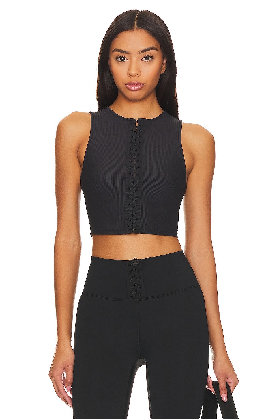

Майка IVL Collective Lace Up, цвет Jet Black
