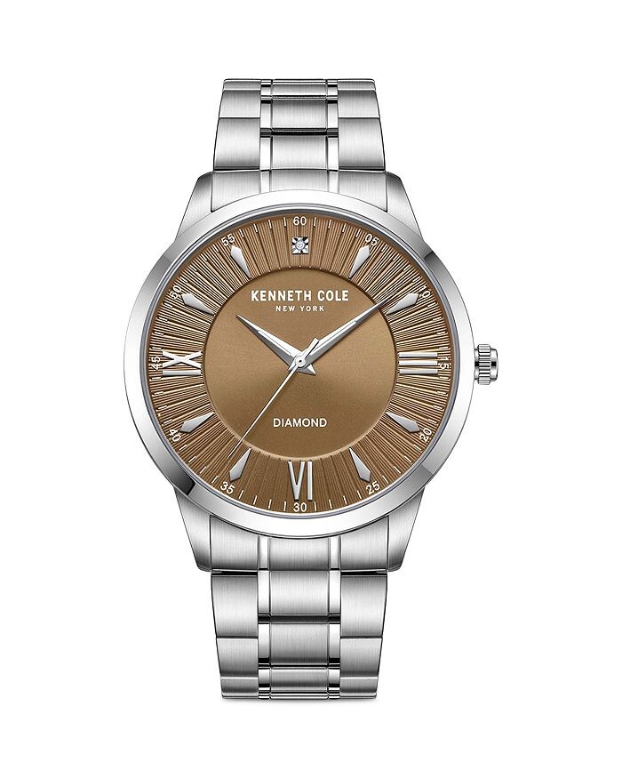 

Настоящие часы с бриллиантами, 43 мм Kenneth Cole