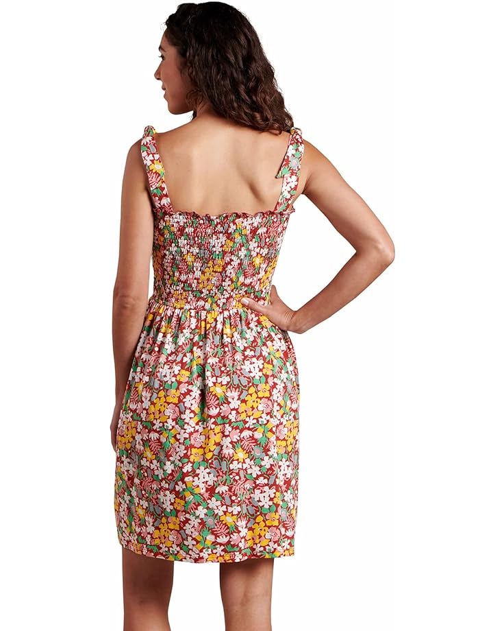 Платье Toad&Co Gemina Sleeveless Dress, цвет Brick Garden Print