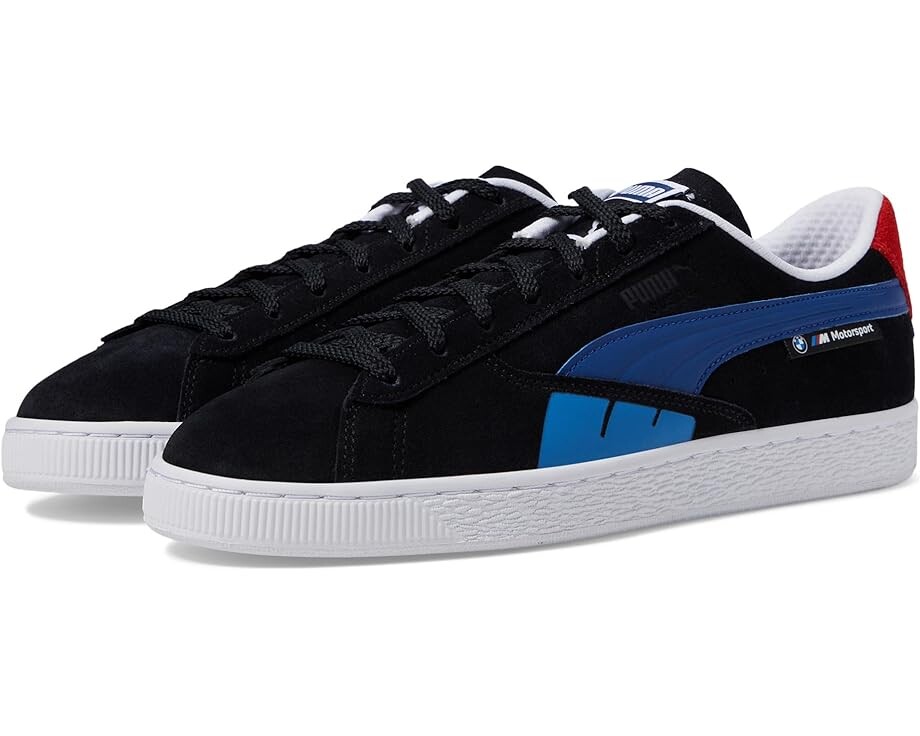

Кроссовки PUMA BMW M Motorsport Suede, цвет PUMA Black/Cool Cobalt