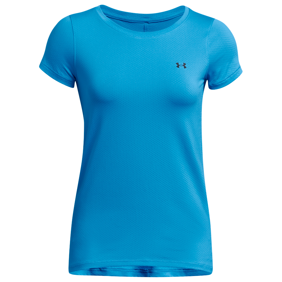 Функциональная рубашка Under Armour Women's UA Heatgear Armour S/S, цвет Viral Blue футболка с короткими рукавами ua tech under armour цвет carbon heather black