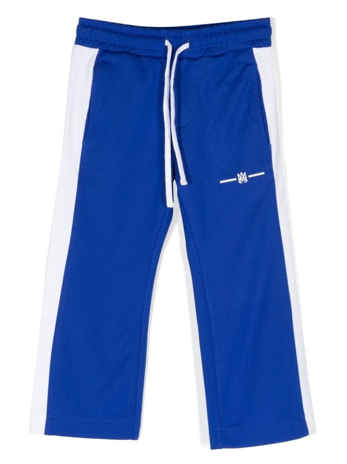 

AMIRI KIDS спортивные брюки с кулиской и логотипом, синий