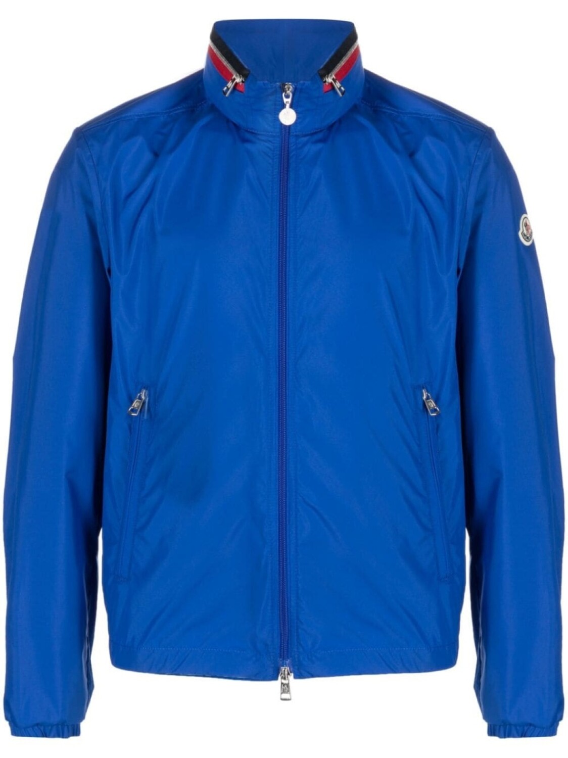 

Moncler куртка на молнии с капюшоном, синий