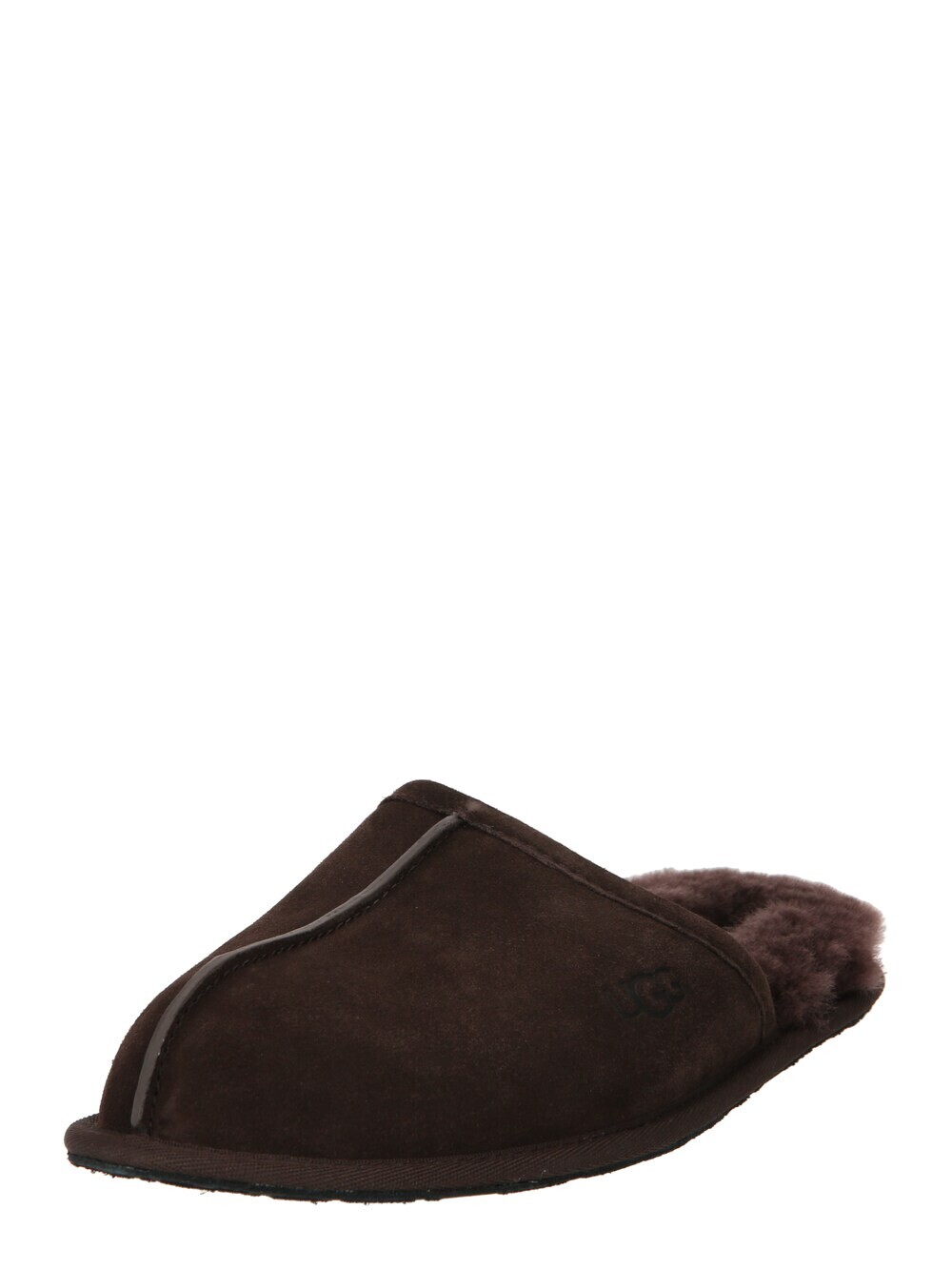 

Домашние тапочки UGG Scuff, темно коричневый