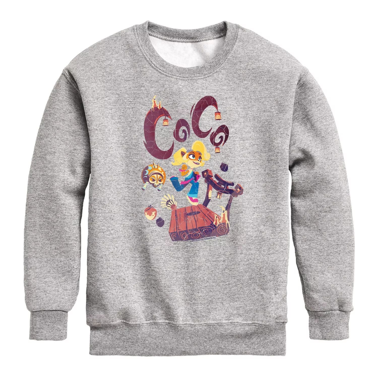 

Толстовка Crash Bandicoot Coco для мальчиков 8–20 лет Licensed Character