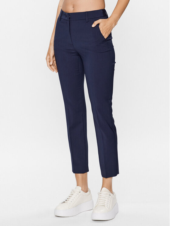 

Тканевые брюки стандартного кроя Weekend Max Mara, синий