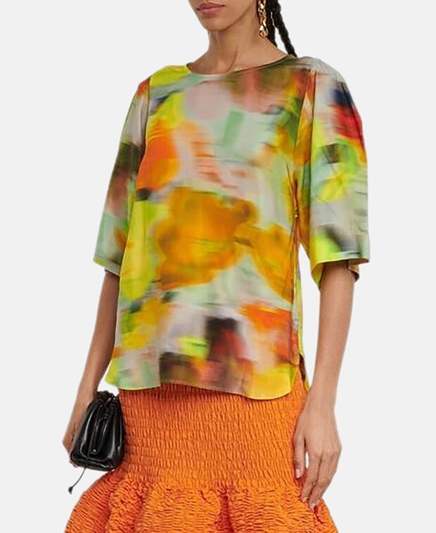 

Элегантный топ Dries Van Noten, желтый