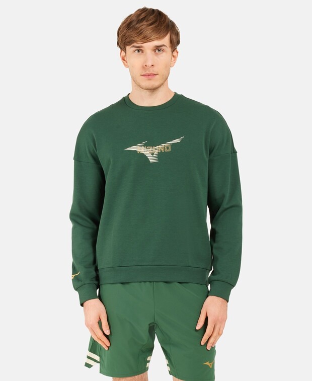 

Толстовка Mizuno, темно-зеленый
