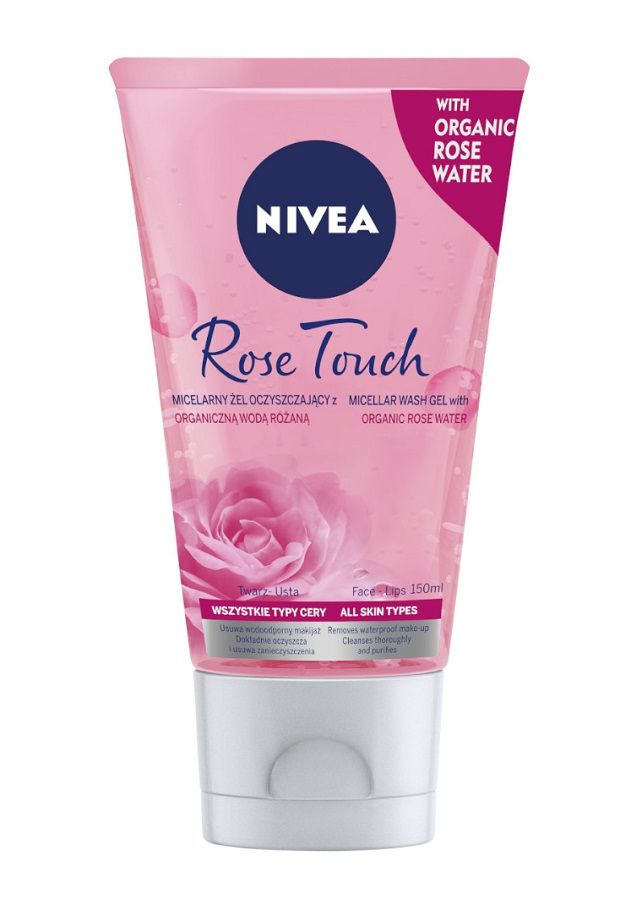 Nivea Rose Touch мицеллярный гель, 150 ml