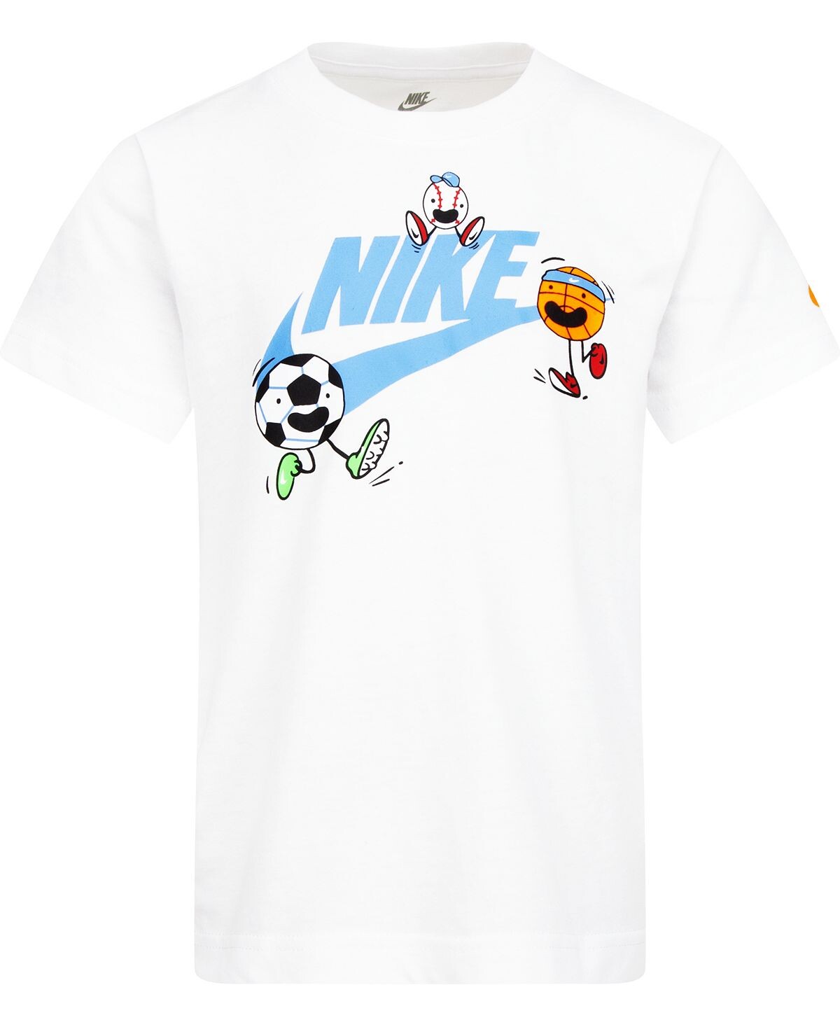 

Футболка с персонажем Little Boys Nikemoji Nike